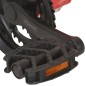 vidaXL Bicicleta de montaña 21 velocidades rueda 26 pulgadas 36cm rojo