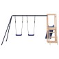 vidaXL Parque infantil de exterior madera maciza de pino vidaXL Parque infantil de exterior madera maciza de pino