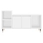 vidaXL Mueble para TV madera contrachapada blanco 100x35x55 cm vidaXL Mueble para TV madera contrachapada blanco 100x35x55 cm