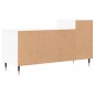 vidaXL Mueble para TV madera contrachapada blanco 100x35x55 cm vidaXL Mueble para TV madera contrachapada blanco 100x35x55 cm