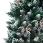 vidaXL Árbol de Navidad helado con luces, bolas y piñas 210 cm vidaXL Árbol de Navidad helado con luces, bolas y piñas 210 cm