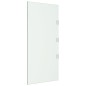 vidaXL Panel lateral puerta de carpa 2 piezas vidrio templado vidaXL Panel lateral puerta de carpa 2 piezas vidrio templado