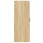 vidaXL Armarios de pared 2 uds madera de ingeniería roble Sonoma vidaXL Armarios de pared 2 uds madera de ingeniería roble Sonoma