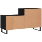 vidaXL Mueble zapatero madera contrachapada negro 102x36x60 cm vidaXL Mueble zapatero madera contrachapada negro 102x36x60 cm