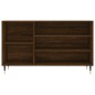 vidaXL Mueble zapatero madera contrachapada roble marrón 102x36x60 cm vidaXL Mueble zapatero madera contrachapada roble marrón 102x36x60 cm