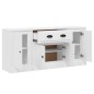 vidaXL Aparadores 3 piezas madera contrachapada blanco vidaXL Aparadores 3 piezas madera contrachapada blanco