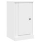 vidaXL Aparadores 3 piezas madera contrachapada blanco vidaXL Aparadores 3 piezas madera contrachapada blanco
