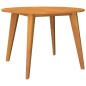 vidaXL Juego de comedor de jardín 5 piezas madera maciza de acacia vidaXL Juego de comedor de jardín 5 piezas madera maciza de acacia