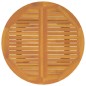 vidaXL Juego de comedor de jardín 5 piezas madera maciza de acacia vidaXL Juego de comedor de jardín 5 piezas madera maciza de acacia