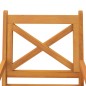 vidaXL Juego de comedor de jardín 5 piezas madera maciza de acacia vidaXL Juego de comedor de jardín 5 piezas madera maciza de acacia