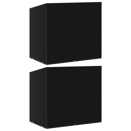 vidaXL Funda para banco balancín 2 uds 6 ojales 135x105x175 cm