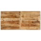 vidaXL Mesa alta de hierro y madera maciza de mango 150x70x107 cm vidaXL Mesa alta de hierro y madera maciza de mango 150x70x107 cm