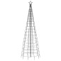 vidaXL Árbol de Navidad cono con estacas 570 LEDs de colores 300 cm vidaXL Árbol de Navidad cono con estacas 570 LEDs de colores 300 cm