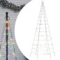 vidaXL Árbol de Navidad en asta de bandera 200 LED bde colores 180 cm vidaXL Árbol de Navidad en asta de bandera 200 LED bde colores 180 cm