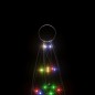 vidaXL Árbol de Navidad en asta de bandera 200 LED bde colores 180 cm vidaXL Árbol de Navidad en asta de bandera 200 LED bde colores 180 cm
