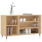 vidaXL Mueble zapatero madera contrachapada roble Sonoma 102x36x60 cm vidaXL Mueble zapatero madera contrachapada roble Sonoma 102x36x60 cm