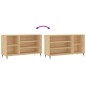 vidaXL Mueble zapatero madera contrachapada roble Sonoma 102x36x60 cm vidaXL Mueble zapatero madera contrachapada roble Sonoma 102x36x60 cm