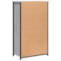 vidaXL Aparador alto madera de ingeniería gris Sonoma 62x32x103,5 cm vidaXL Aparador alto madera de ingeniería gris Sonoma 62x32x103,5 cm