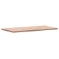 vidaXL Tablero rectangular de madera maciza de haya 100x50x2,5 cm