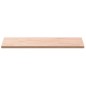 vidaXL Tablero rectangular de madera maciza de haya 100x50x2,5 cm