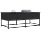 vidaXL Mesa de centro madera de ingeniería negro 100x51x40 cm vidaXL Mesa de centro madera de ingeniería negro 100x51x40 cm