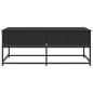 vidaXL Mesa de centro madera de ingeniería negro 100x51x40 cm vidaXL Mesa de centro madera de ingeniería negro 100x51x40 cm