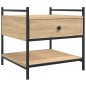 vidaXL Mesa de centro madera de ingeniería roble Sonoma 50x50x50 cm vidaXL Mesa de centro madera de ingeniería roble Sonoma 50x50x50 cm