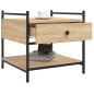 vidaXL Mesa de centro madera de ingeniería roble Sonoma 50x50x50 cm vidaXL Mesa de centro madera de ingeniería roble Sonoma 50x50x50 cm