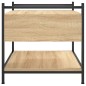 vidaXL Mesa de centro madera de ingeniería roble Sonoma 50x50x50 cm vidaXL Mesa de centro madera de ingeniería roble Sonoma 50x50x50 cm