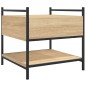 vidaXL Mesa de centro madera de ingeniería roble Sonoma 50x50x50 cm vidaXL Mesa de centro madera de ingeniería roble Sonoma 50x50x50 cm