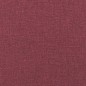 vidaXL Sofá de 3 plazas de tela rojo tinto 180 cm vidaXL Sofá de 3 plazas de tela rojo tinto 180 cm