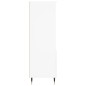 vidaXL Aparador alto madera contrachapada blanco 40x36x110 cm vidaXL Aparador alto madera contrachapada blanco 40x36x110 cm