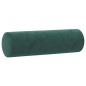 vidaXL Juego de sofás con cojines 3 piezas terciopelo verde oscuro vidaXL Juego de sofás con cojines 3 piezas terciopelo verde oscuro