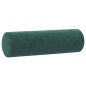 vidaXL Juego de sofás con cojines 2 piezas terciopelo verde oscuro vidaXL Juego de sofás con cojines 2 piezas terciopelo verde oscuro