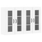 vidaXL Armarios de pared 2 uds madera de ingeniería blanco vidaXL Armarios de pared 2 uds madera de ingeniería blanco