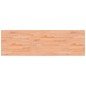 vidaXL Banco de trabajo madera maciza de haya y metal 180x55x81,5 cm