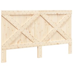 vidaXL Cabecero de madera maciza de pino 180x104 cm