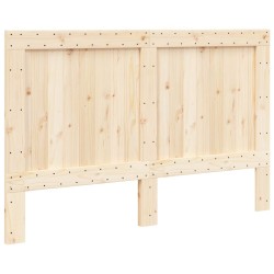 vidaXL Cabecero de madera maciza de pino 160x104 cm