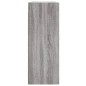 vidaXL Armarios de pared 2 uds madera de ingeniería gris Sonoma vidaXL Armarios de pared 2 uds madera de ingeniería gris Sonoma