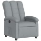 vidaXL Sillón reclinable de tela gris claro vidaXL Sillón reclinable de tela gris claro