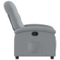 vidaXL Sillón reclinable de tela gris claro vidaXL Sillón reclinable de tela gris claro