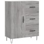 vidaXL Aparador alto madera contrachapada gris sonoma 69,5x34x180 cm vidaXL Aparador alto madera contrachapada gris sonoma 69,5x34x180 cm