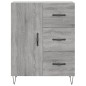 vidaXL Aparador alto madera contrachapada gris sonoma 69,5x34x180 cm vidaXL Aparador alto madera contrachapada gris sonoma 69,5x34x180 cm