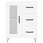 vidaXL Aparador alto madera contrachapada blanco 69,5x34x180 cm vidaXL Aparador alto madera contrachapada blanco 69,5x34x180 cm