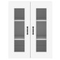 vidaXL Armarios de pared 2 uds madera de ingeniería blanco vidaXL Armarios de pared 2 uds madera de ingeniería blanco