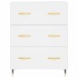 vidaXL Aparador alto madera contrachapada blanco 69,5x34x180 cm vidaXL Aparador alto madera contrachapada blanco 69,5x34x180 cm