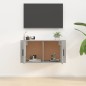 vidaXL Mueble para TV de pared gris hormigón 80x34,5x40 cm vidaXL Mueble para TV de pared gris hormigón 80x34,5x40 cm