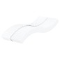 vidaXL Sofá cama con colchón tela crema 100x200 cm vidaXL Sofá cama con colchón tela crema 100x200 cm