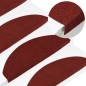 vidaXL Alfombrilla autoadhesiva de escalera 15 uds roja 65x22,5x3,5 cm vidaXL Alfombrilla autoadhesiva de escalera 15 uds roja 65x22,5x3,5 cm