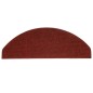 vidaXL Alfombrilla autoadhesiva de escalera 15 uds roja 65x22,5x3,5 cm vidaXL Alfombrilla autoadhesiva de escalera 15 uds roja 65x22,5x3,5 cm